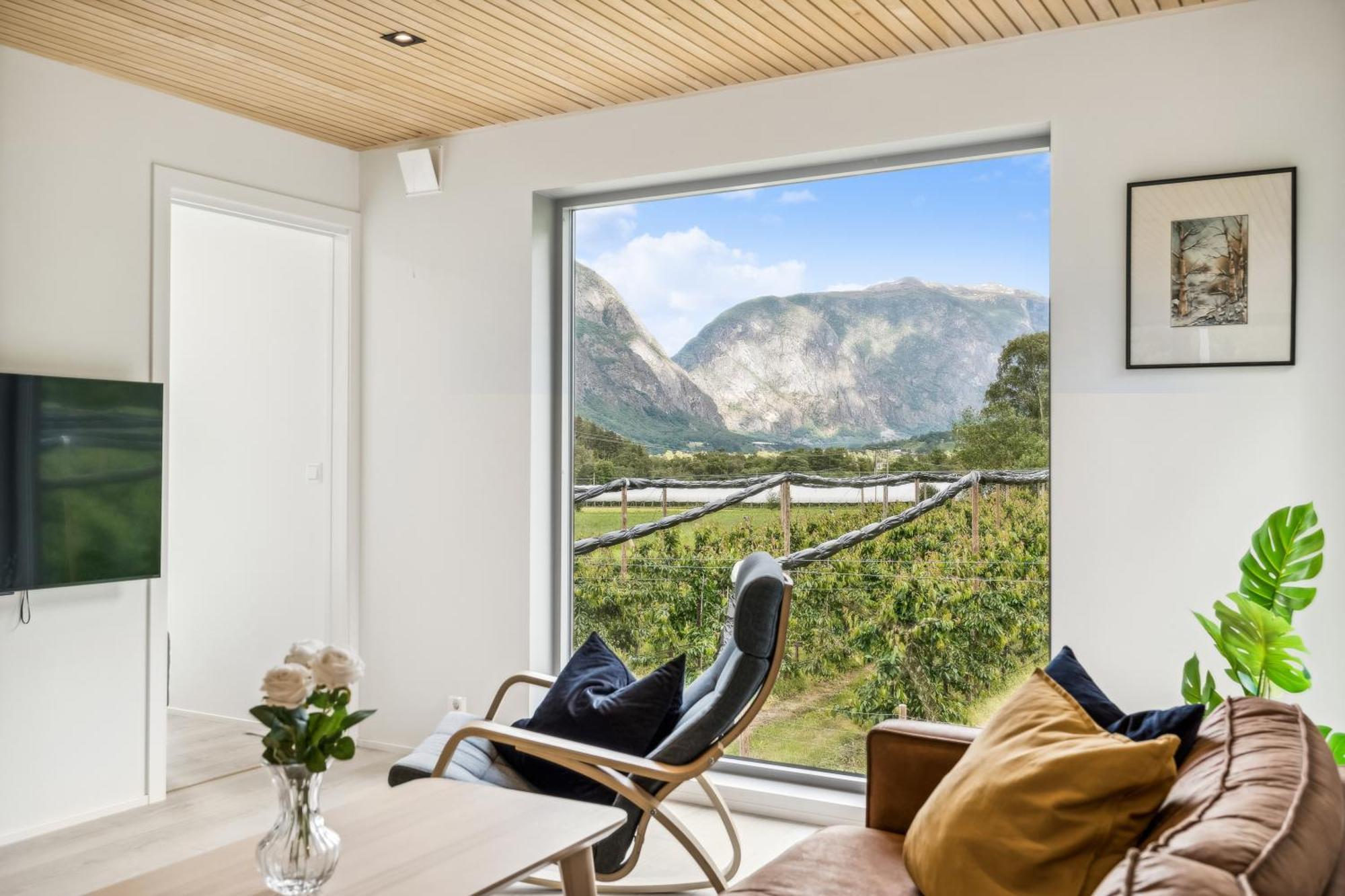 Jordeplegarden Holiday Home - Part Of A Farm - Two Buildings - Close To Flam Лердалсёйри Экстерьер фото