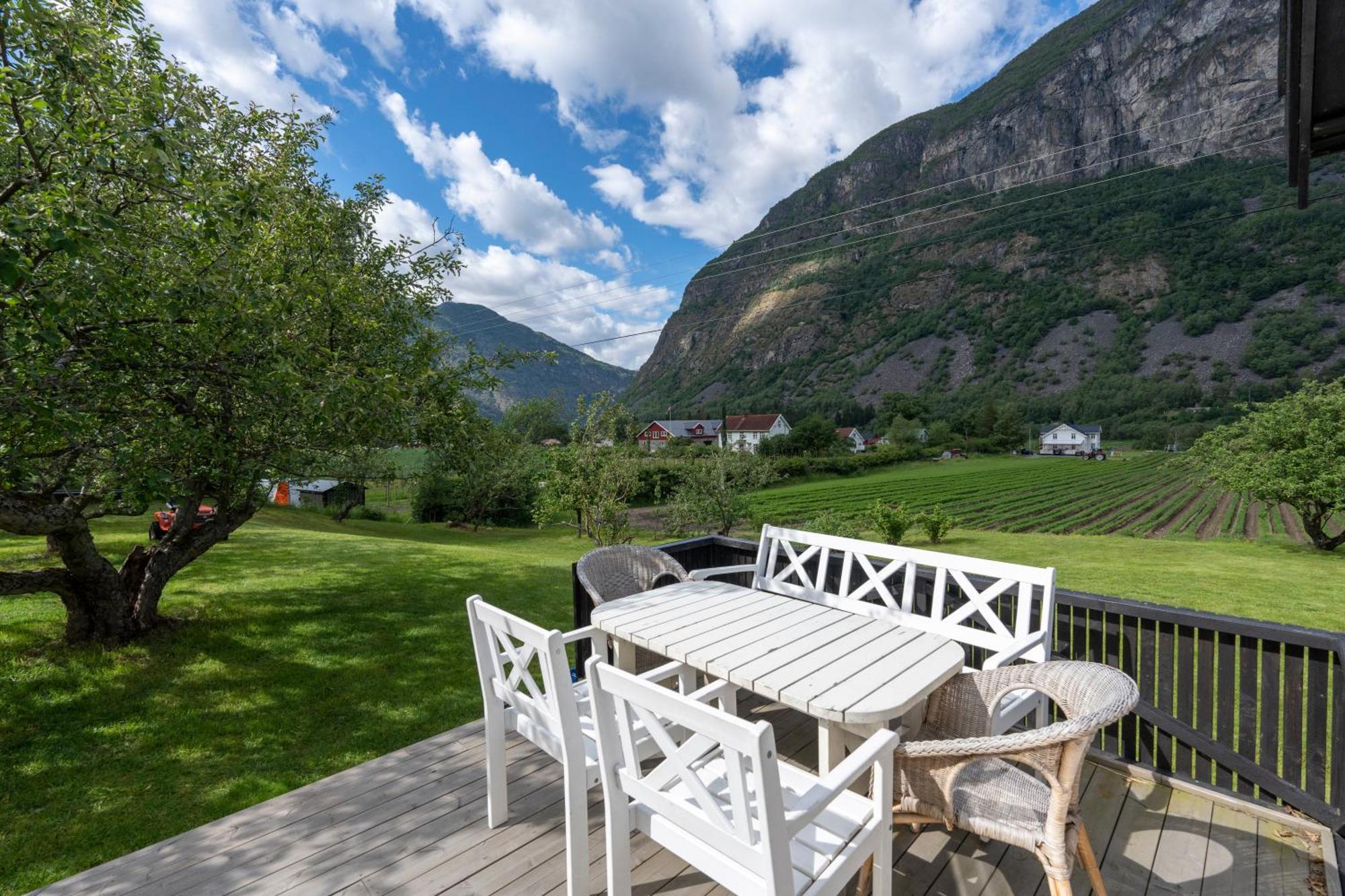 Jordeplegarden Holiday Home - Part Of A Farm - Two Buildings - Close To Flam Лердалсёйри Экстерьер фото